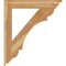Ekena Millwork Olympic Traditional Rough Sawn Bracket, Western Red Cedar, 4"W x 30"D x 34"H BKT04X30X34OLY01RWR - alternate 3